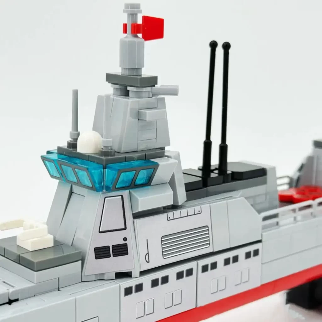 Review - Sembo Block The Fujian Aircraft Carrier Battle Group 208125 - CK in the World of Building Blocks  055 Missile Destroyer 14