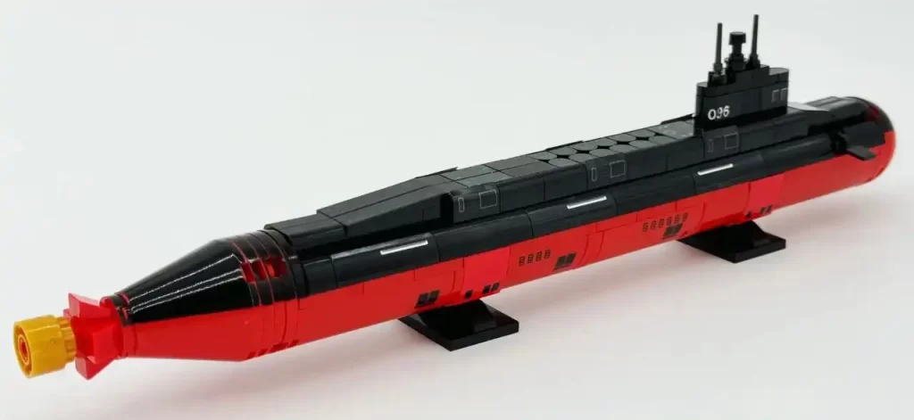 Review - Sembo Block The Fujian Aircraft Carrier Battle Group 208125 - CK in the World of Building Blocks  096 Nuclear Submarine 2