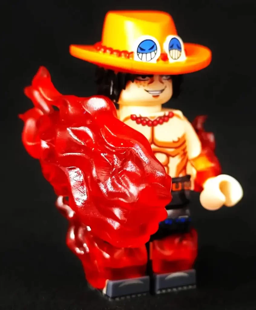 Review---WM-Blocks-WM6189---One-Piece-Minifigures---CK-Minifigure-Ace-One-Piece-WM2764-6