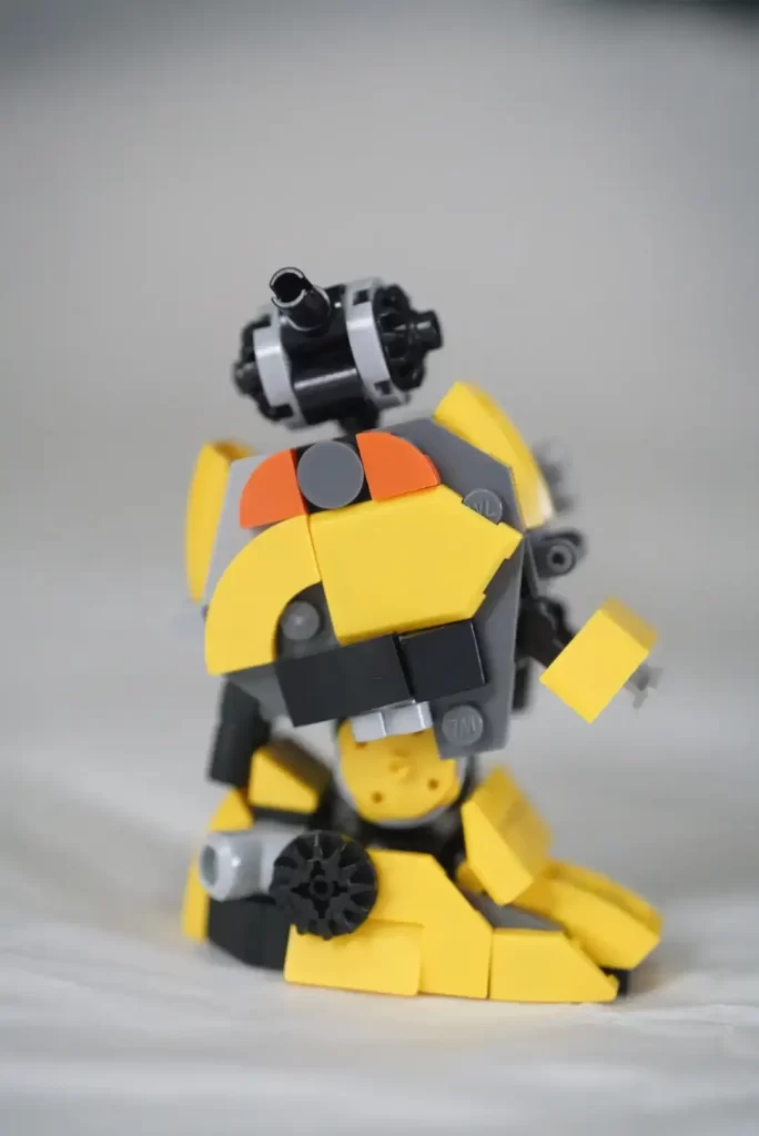 Review - Welleadz - Mecha Panda Mini Building Blocks - Dracos Basic Construction Setup 14