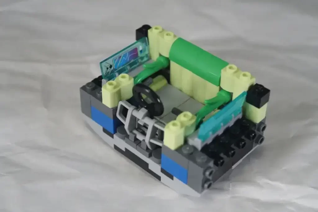 Review - Welleadz - Mecha Panda Mini Building Blocks - Dracos Basic Construction Setup 19