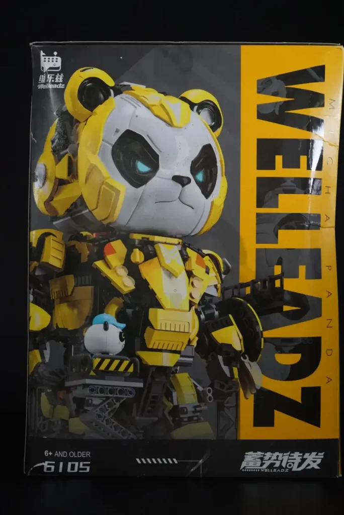 Review - Welleadz - Mecha Panda Mini Building Blocks - Dracos Packages 2