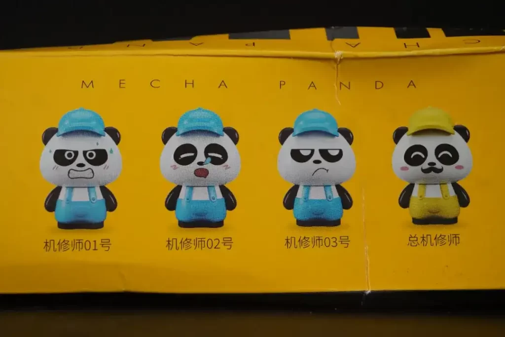 Review - Welleadz - Mecha Panda Mini Building Blocks - Dracos Packages 3