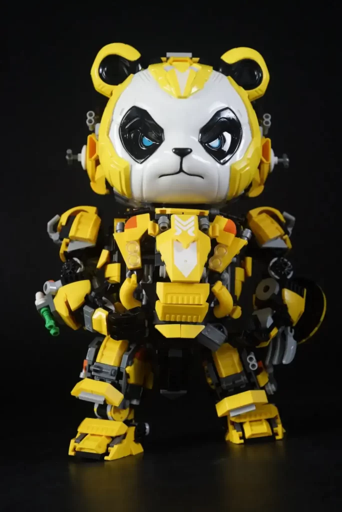 Review - Welleadz - Mecha Panda Mini Building Blocks - Dracos The Mecha Panda 1