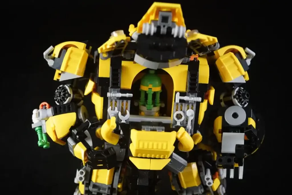 Review - Welleadz - Mecha Panda Mini Building Blocks - Dracos The Mecha Panda 4