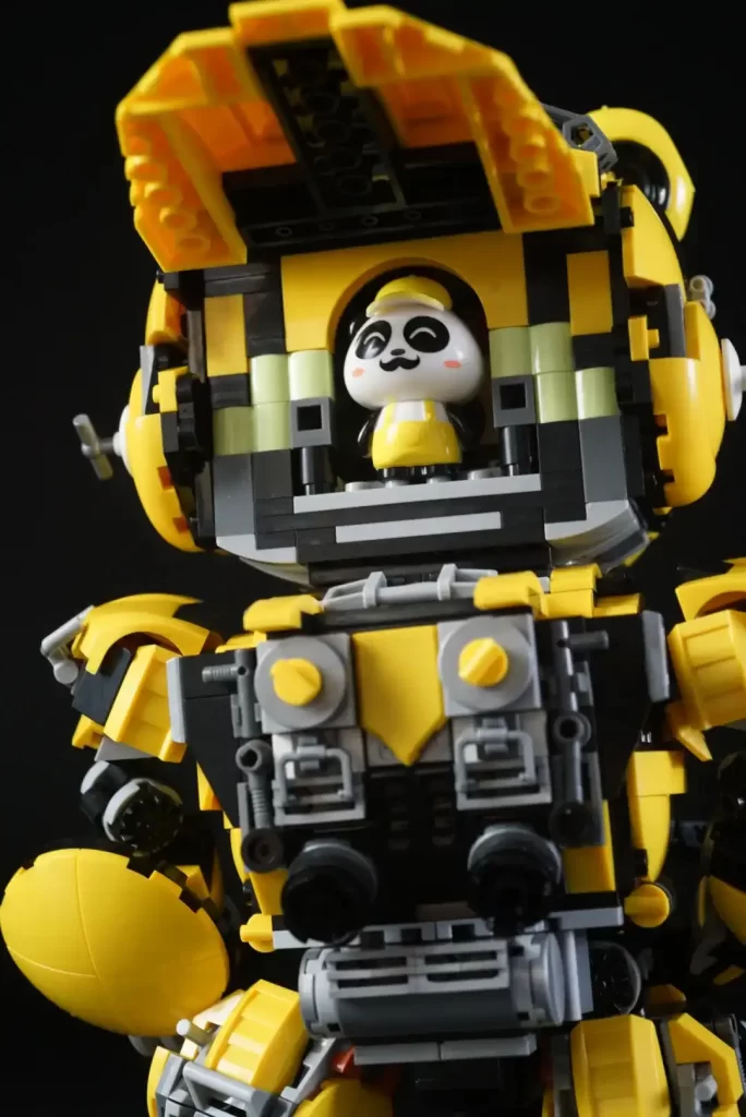 Review - Welleadz - Mecha Panda Mini Building Blocks - Dracos The Mecha Panda 7