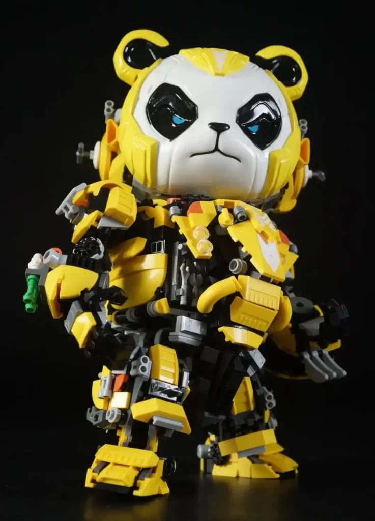 Review - Welleadz - Mecha Panda Mini Building Blocks - Dracos The Mecha Panda 8