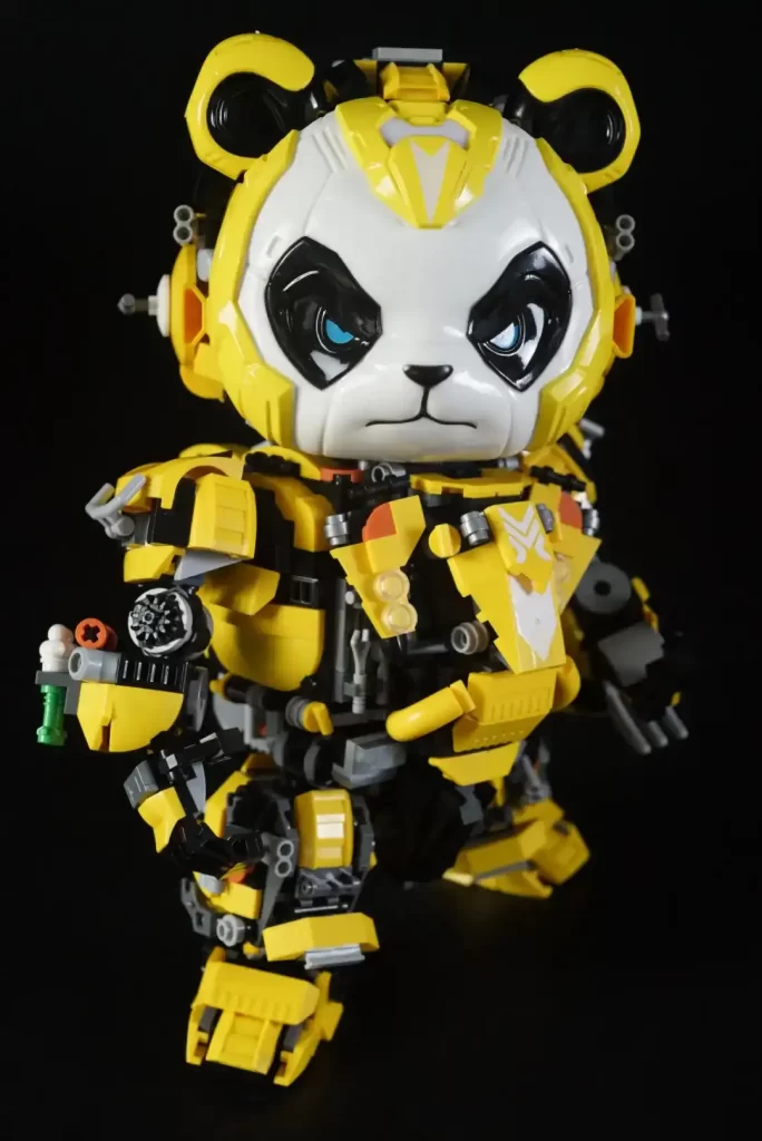 Review - Welleadz - Mecha Panda Mini Building Blocks - Dracos The Mecha Panda 9