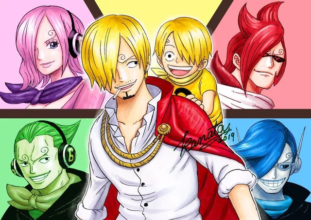 Sanji Vinsmoke family