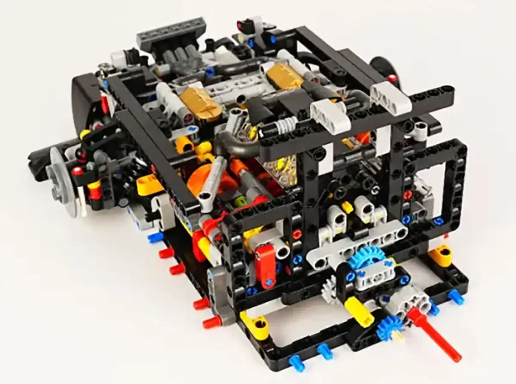 Review - LEGO 42172 - McLaren P1™ TechnicSports Cars - Cool Play Trends Final Version of Power Output System 4