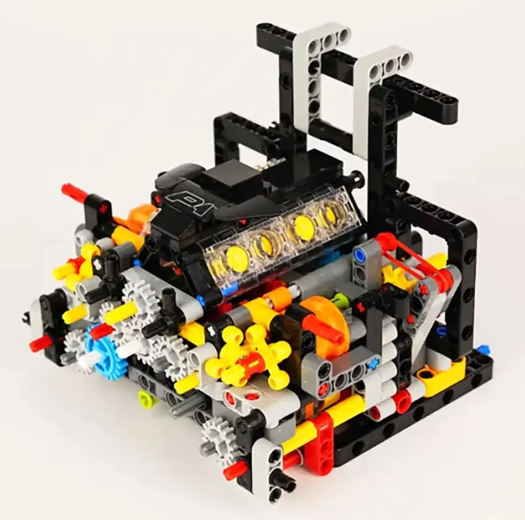 Review - LEGO 42172 - McLaren P1™ TechnicSports Cars - Cool Play Trends Final Version of Power Output System 1