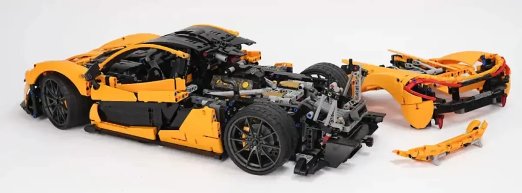 Review - LEGO 42172 - McLaren P1™ TechnicSports Cars - Cool Play Trends Finished Product Intricate Internal Structure