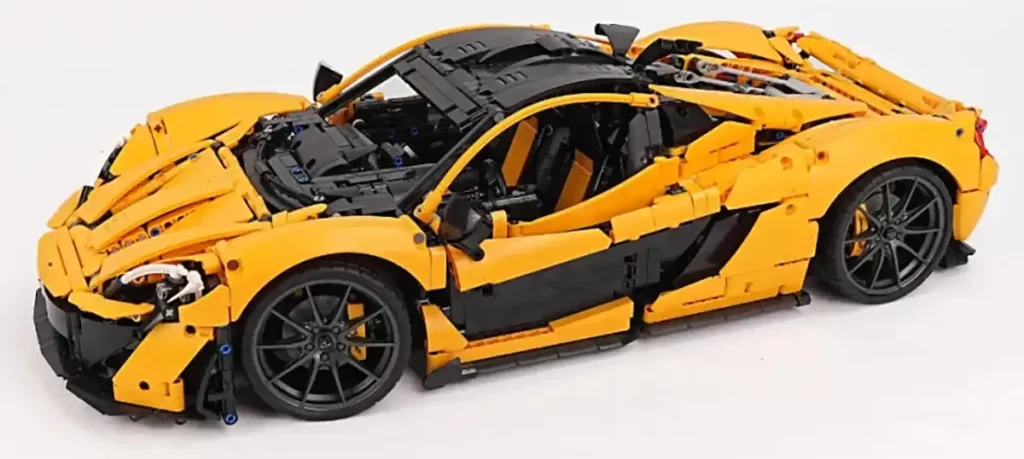 Review - LEGO 42172 - McLaren P1™ TechnicSports Cars - Cool Play Trends Finished Product Rear Wings Spoilers 1