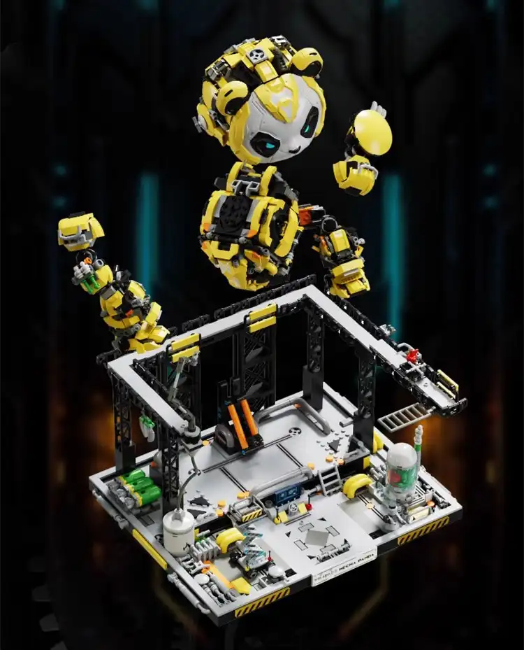 Review Roundup - Welleadz - Mecha Panda Mini Building Blocks Final Product Showcase 2