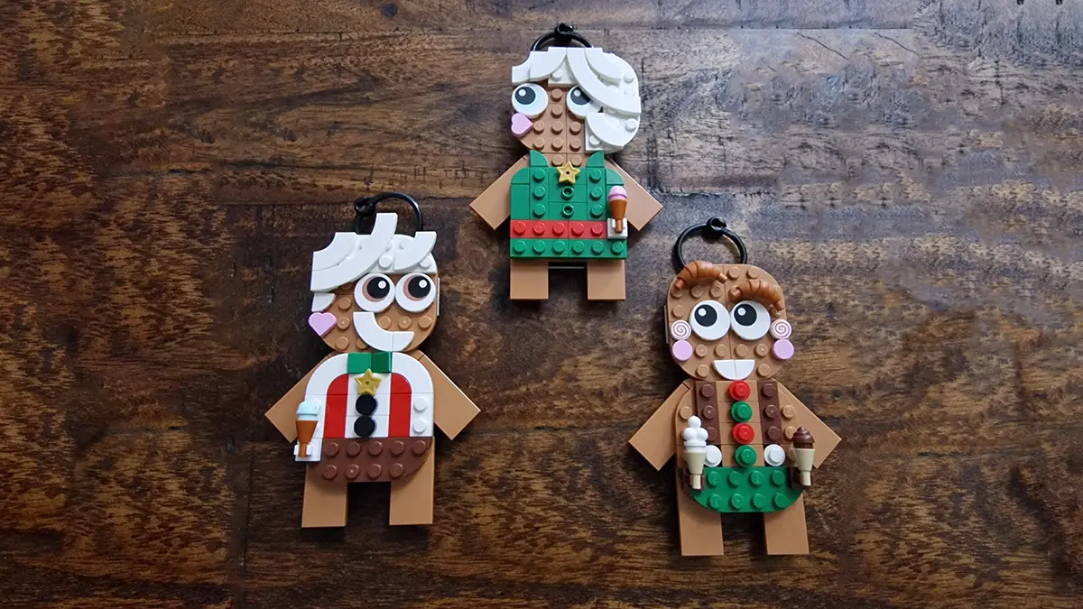 lego christmas​ LEGO 40642 Gingerbread Ornaments Revieded by angelofdeathWHV