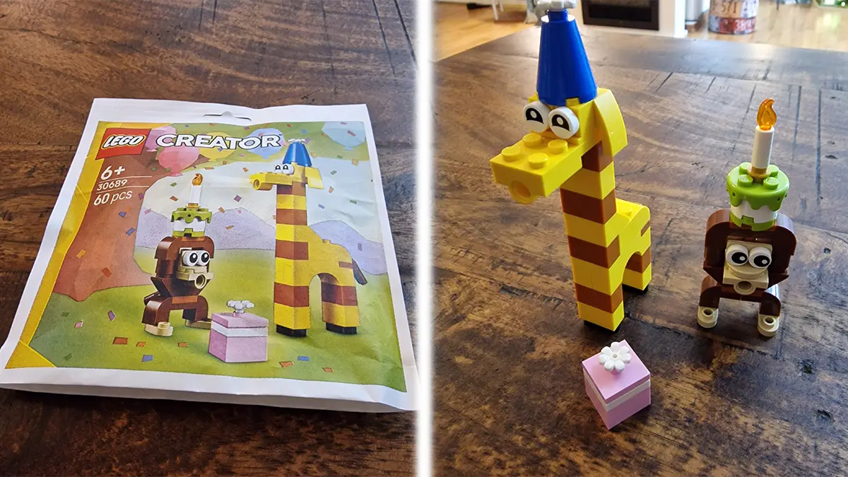 LEGO 30689 Birthday Party Animals reviewed by angelofdeathWHV