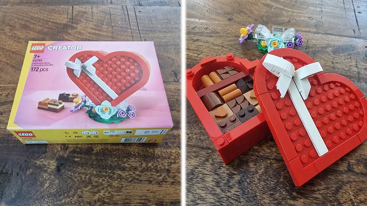 LEGO 40759 Celebration Series Valentine's Day Box photo taked by angelofdeathWHV