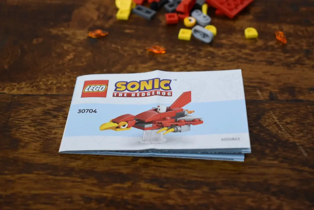 the instruction of LEGO Sonic The Hedgehog 30704 Balkiry Attack Reviewed by angelofdeathWHV