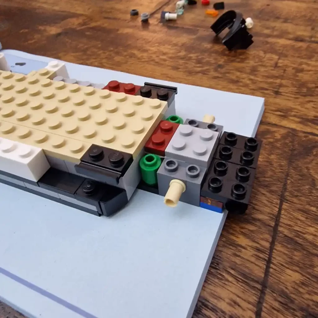 the unfinished of LEGO City 60454 Holiday Adventure Camper Van photo taked by angelofdeathWHV 7