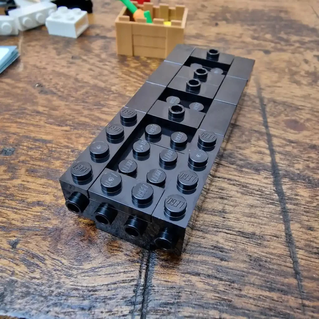 the unfinished of LEGO PicNic Nederland delivery van, photo take by by angelofdeathWH 2