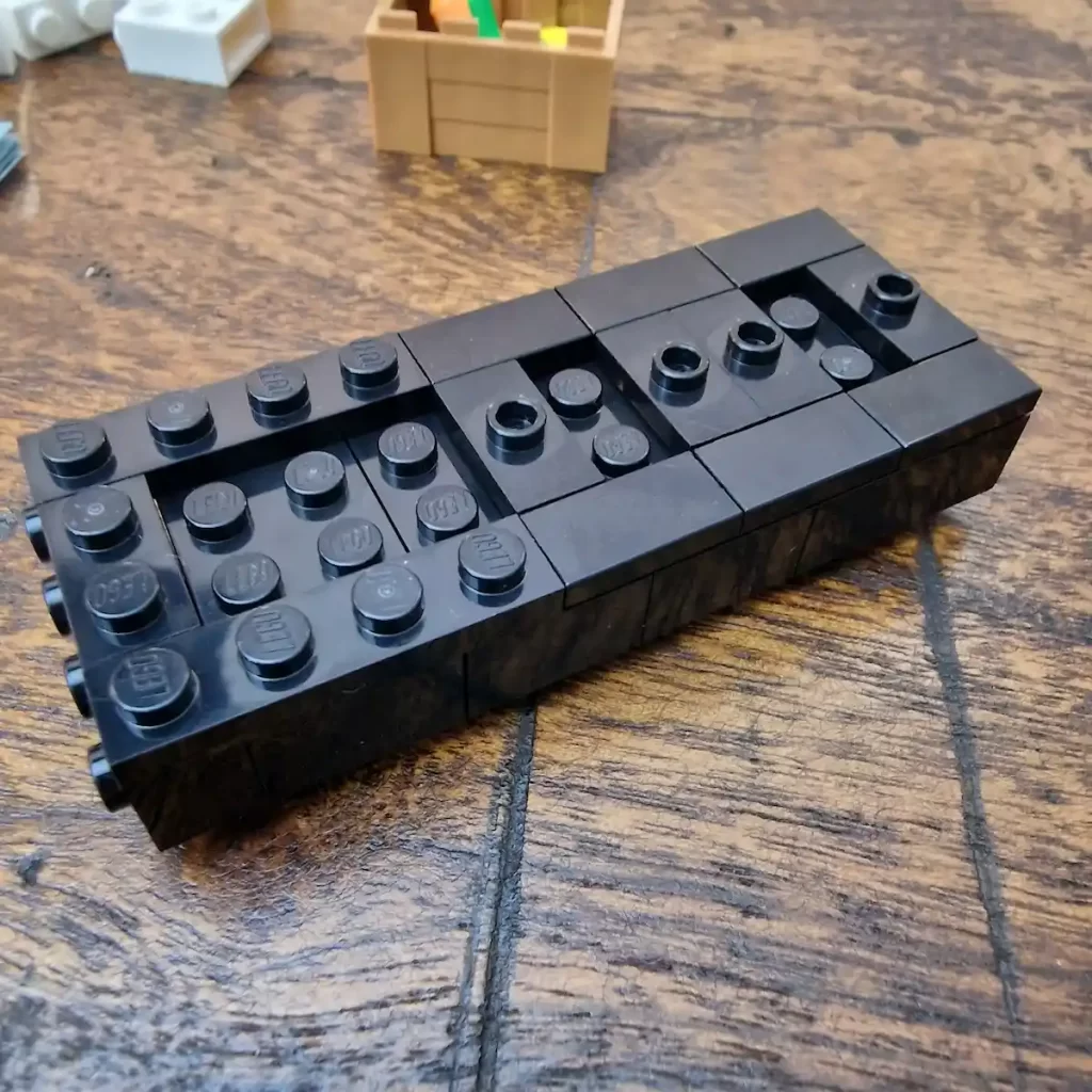 the unfinished of LEGO PicNic Nederland delivery van, photo take by by angelofdeathWHV