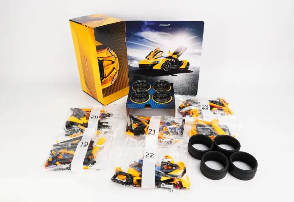 Review - LEGO 42172 - McLaren P1™ Technic/Sports Cars - Cool Play Trends Components 2