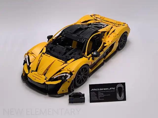 Review Roundup - LEGO 42172 - McLaren P1™ TechnicSports Cars Alex Campos on newelementary.com