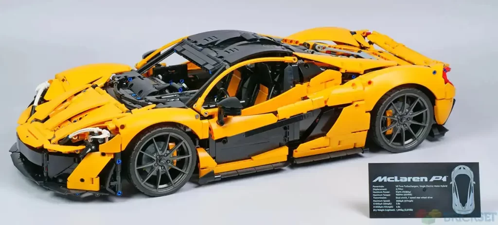 Review Roundup - LEGO 42172 - McLaren P1™ TechnicSports Cars Huw on brickset.com