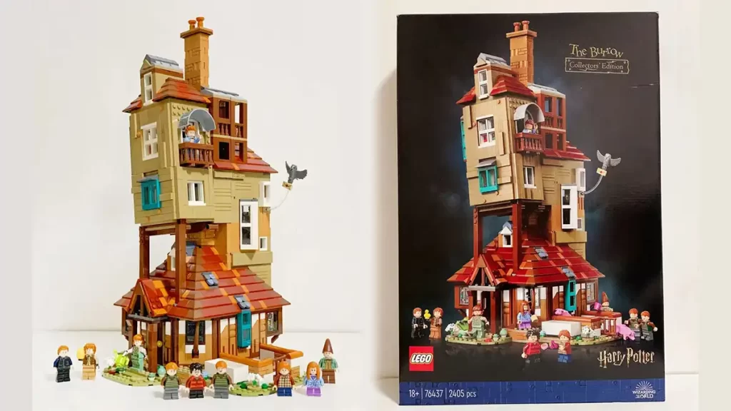 Review - LEGO 76437 - Harry Potter The Burrow - Wooden Duck feature