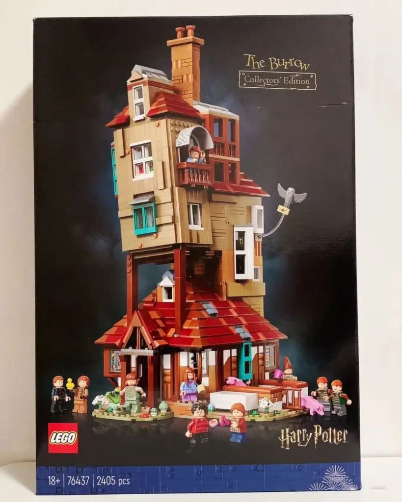 Review - LEGO 76437 - Harry Potter The Burrow - Wooden Duck package 1