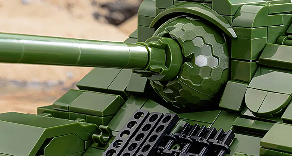 The Custom-Designed Protective Armor for cannon of Panlos 632022 - SU-100 Building Block Set