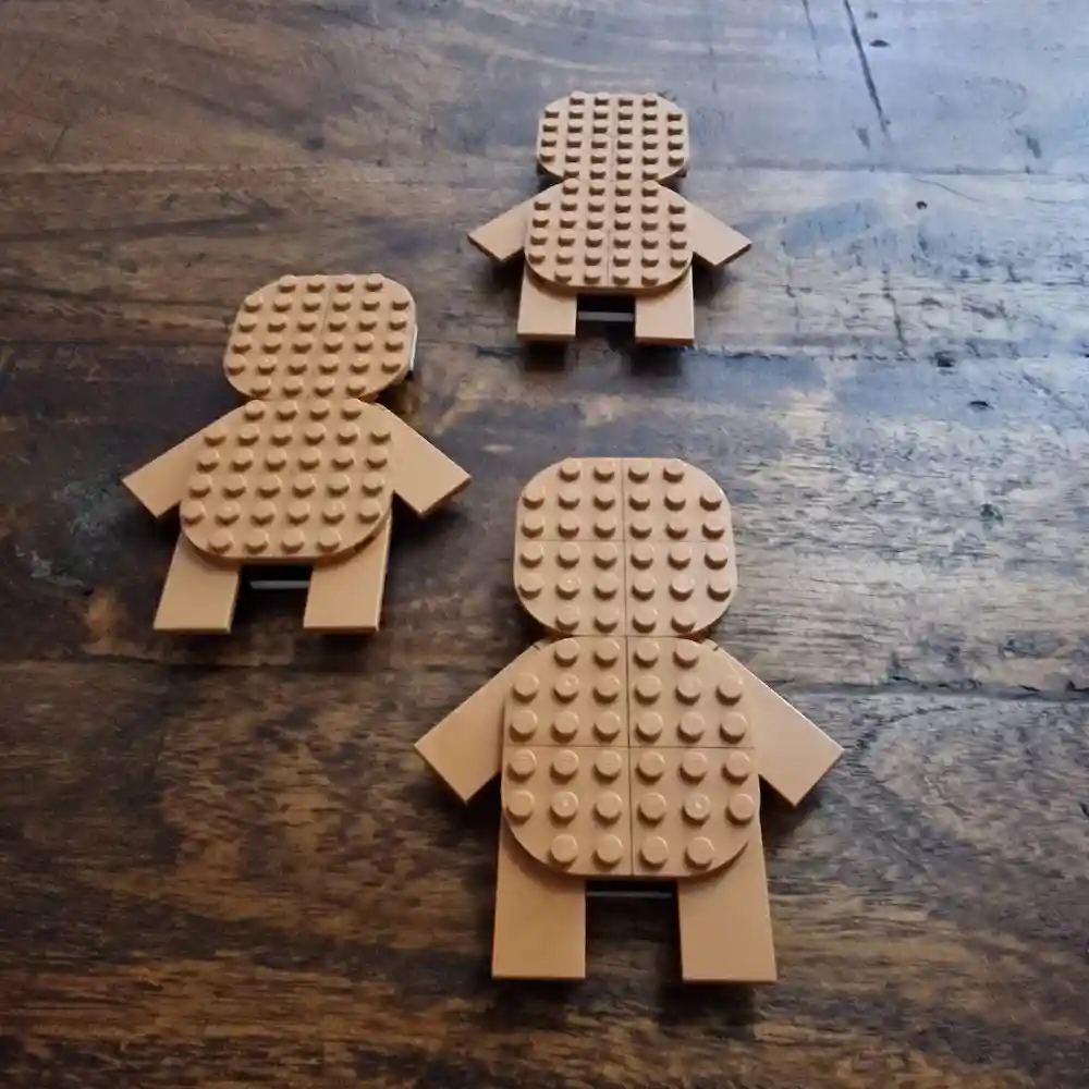 The Bases of LEGO 40642 Gingerbread Ornaments Are Complete photo 1 taked by angelofdeathWHV