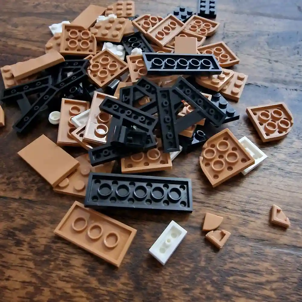 the Packaging and Parts of LEGO 40642 Gingerbread Ornaments photo 2 taked by angelofdeathWHV