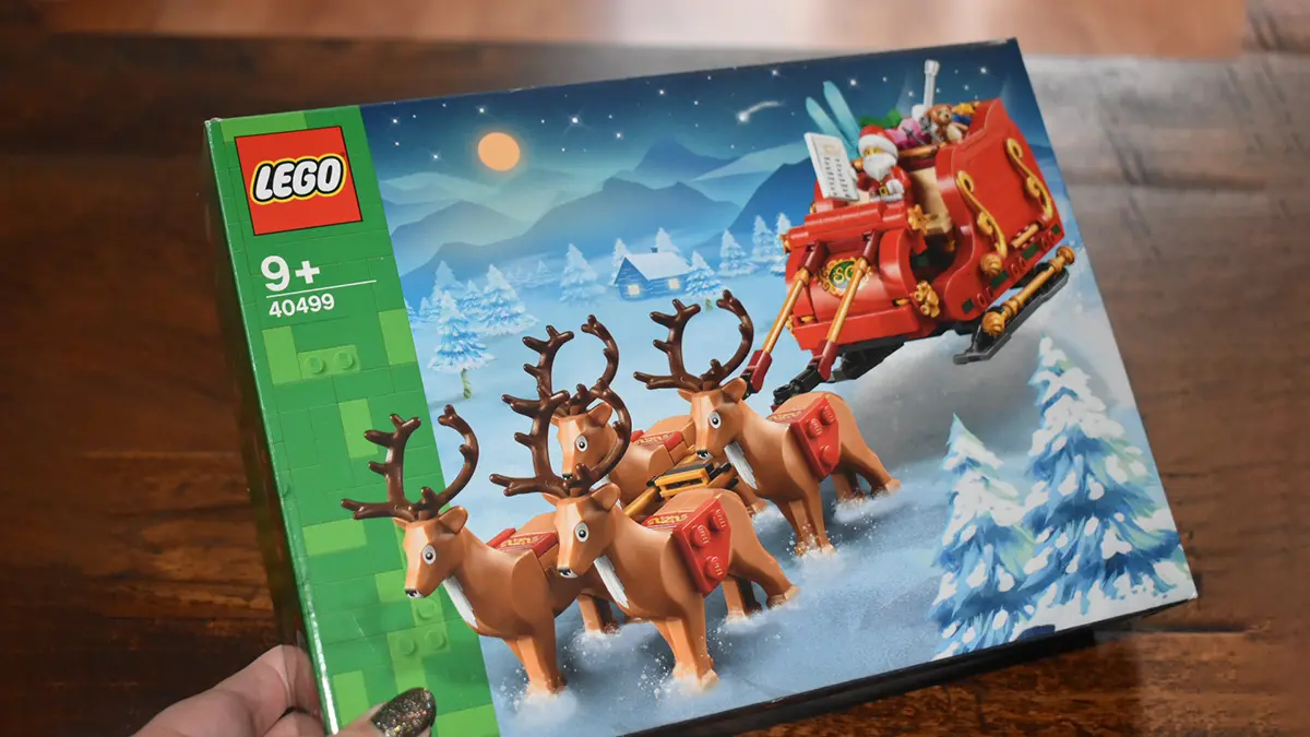 LEGO 40499 Santa's Sleigh instruction