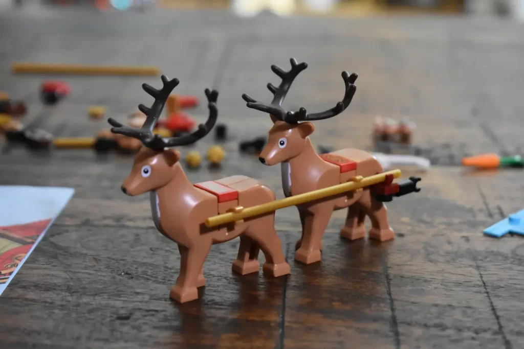 The Reindeer of LEGO 40499 Santa's Sleigh, photo 2 taked by angelofdeathWHV