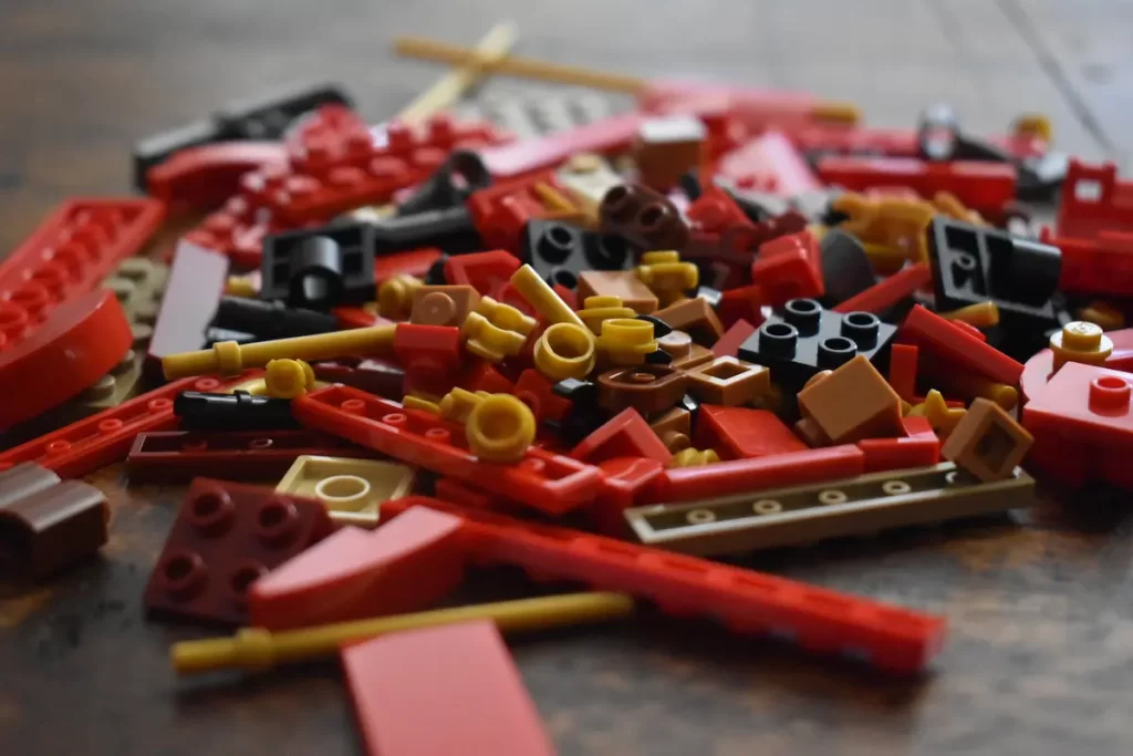 the pieces of LEGO 40499 Santa's Sleigh, photo 2 taked by angelofdeathWHV