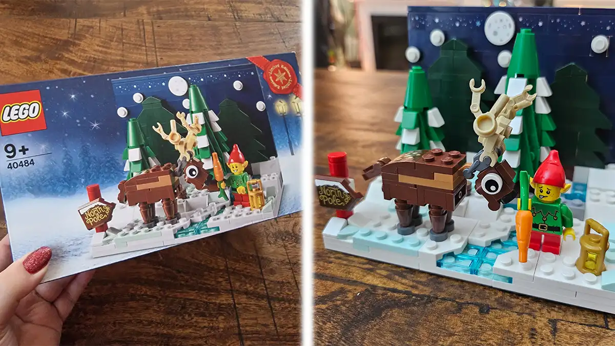 LEGO 40484 Santa's Front Yard Reviewed by angelofdeathWHV