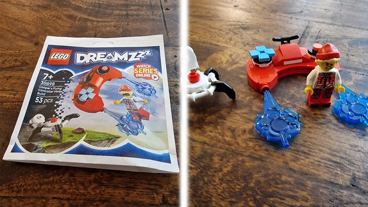 LEGO Dreamzzz​ 30698 Cooper's Flying Controller Mini Build Reviewed by angelofdeathWHV