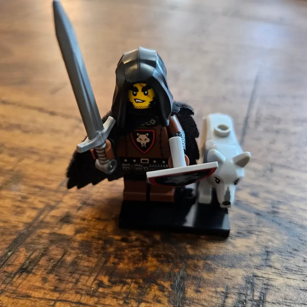 the Wolfpack Beastmaster of LEGO 71048 Minifigures Series 27 Reviewed by angelofdeathWHV