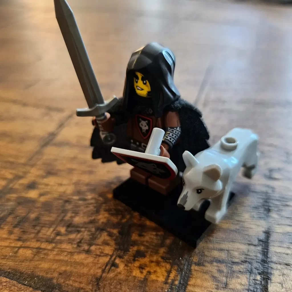 the Wolfpack Beastmaster of LEGO 71048 Minifigures Series 27 Reviewed by angelofdeathWHV 2