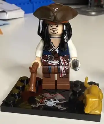 Jack Sparrow(2) LEGO minifigures