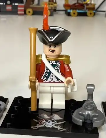 King Georges Officer LEGO minifigures