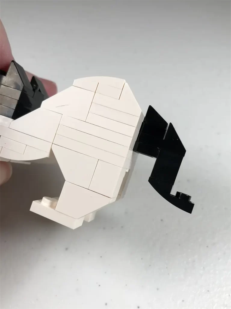 MOC – Stretching Cow Cat (LEGO Alternative Bricks) - pohoto taked by whataslacker 3