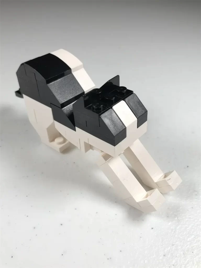 MOC – Stretching Cow Cat (LEGO Alternative Bricks) - pohoto taked by whataslacker 4